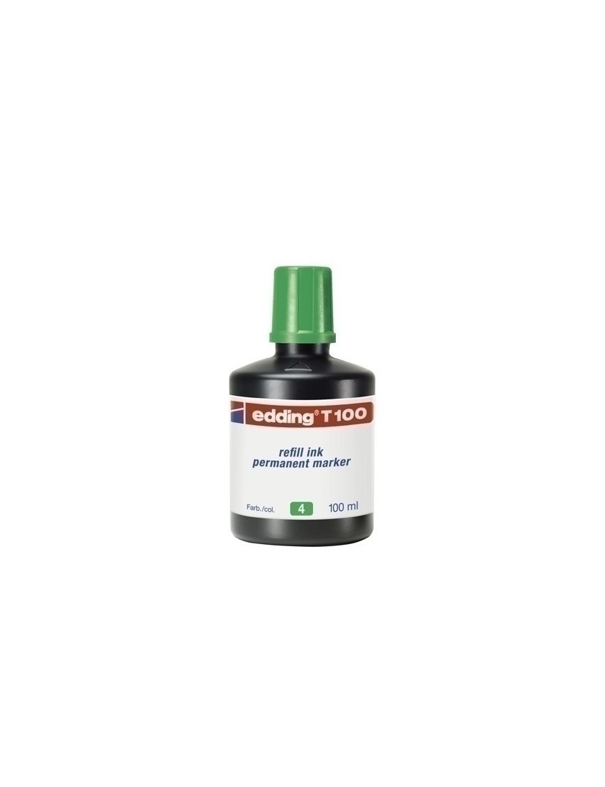 Tinta Rotul.Edding 100 Ml T100 Verde