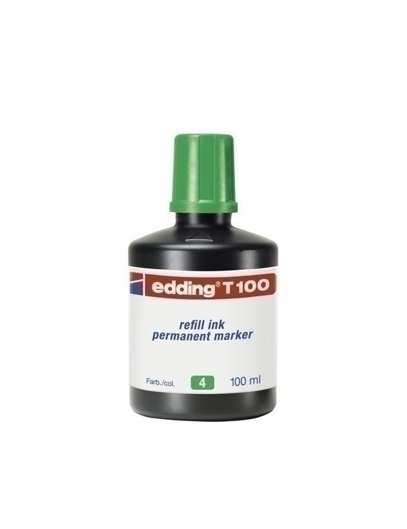 Tinta Rotul.Edding 100 Ml T100 Verde