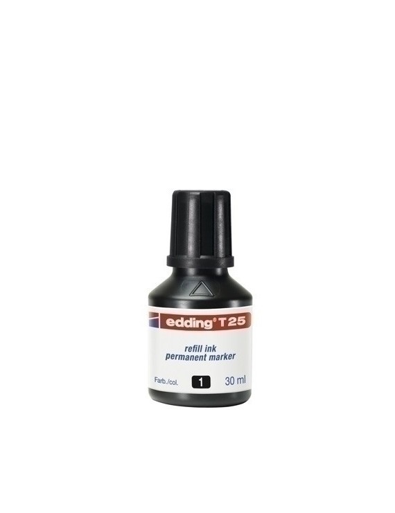 Tinta Rotul.Edding 30 Ml T25 Negro