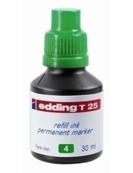 Tinta Rotul.Edding 30 Ml T25 Verde