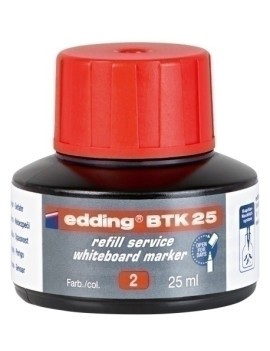 Tinta Rotul.Edding Piz.25 Ml Btk25 Roja