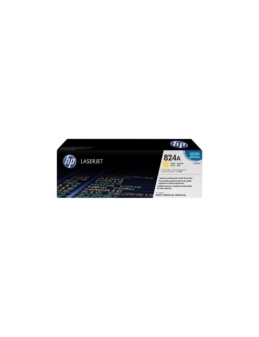 Toner Hp Cb382A Nº824A Lj 6015 Amarillo