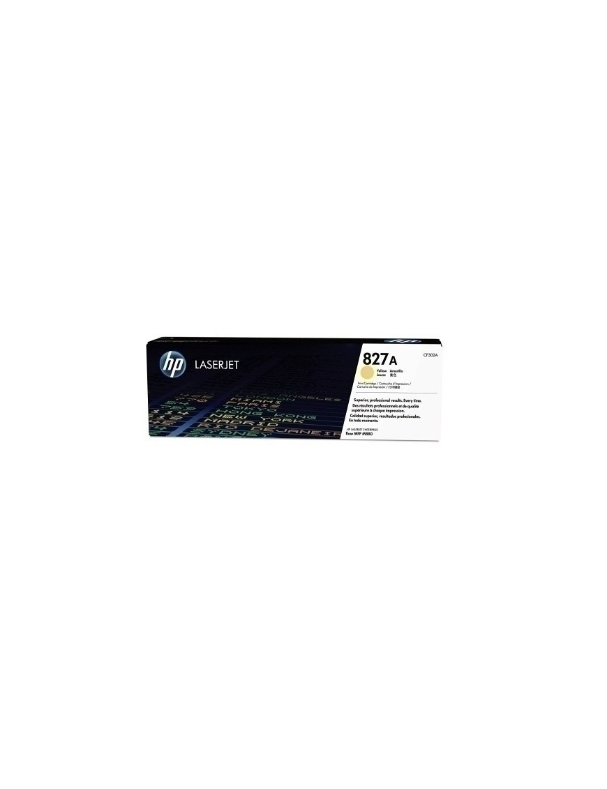 Toner Hp Cf302A Nº 827A Lj M880 Amarillo