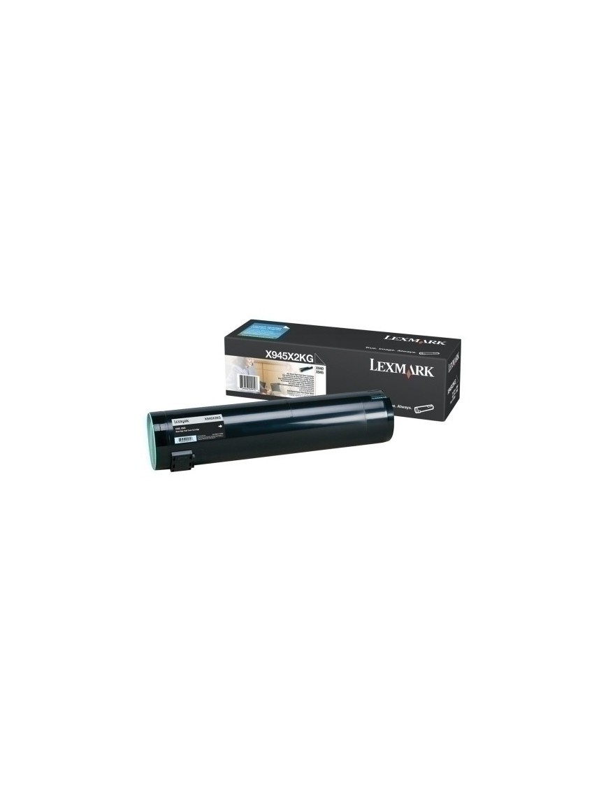 Toner Lexmark X945X2Kg Negro 36.000 Pag