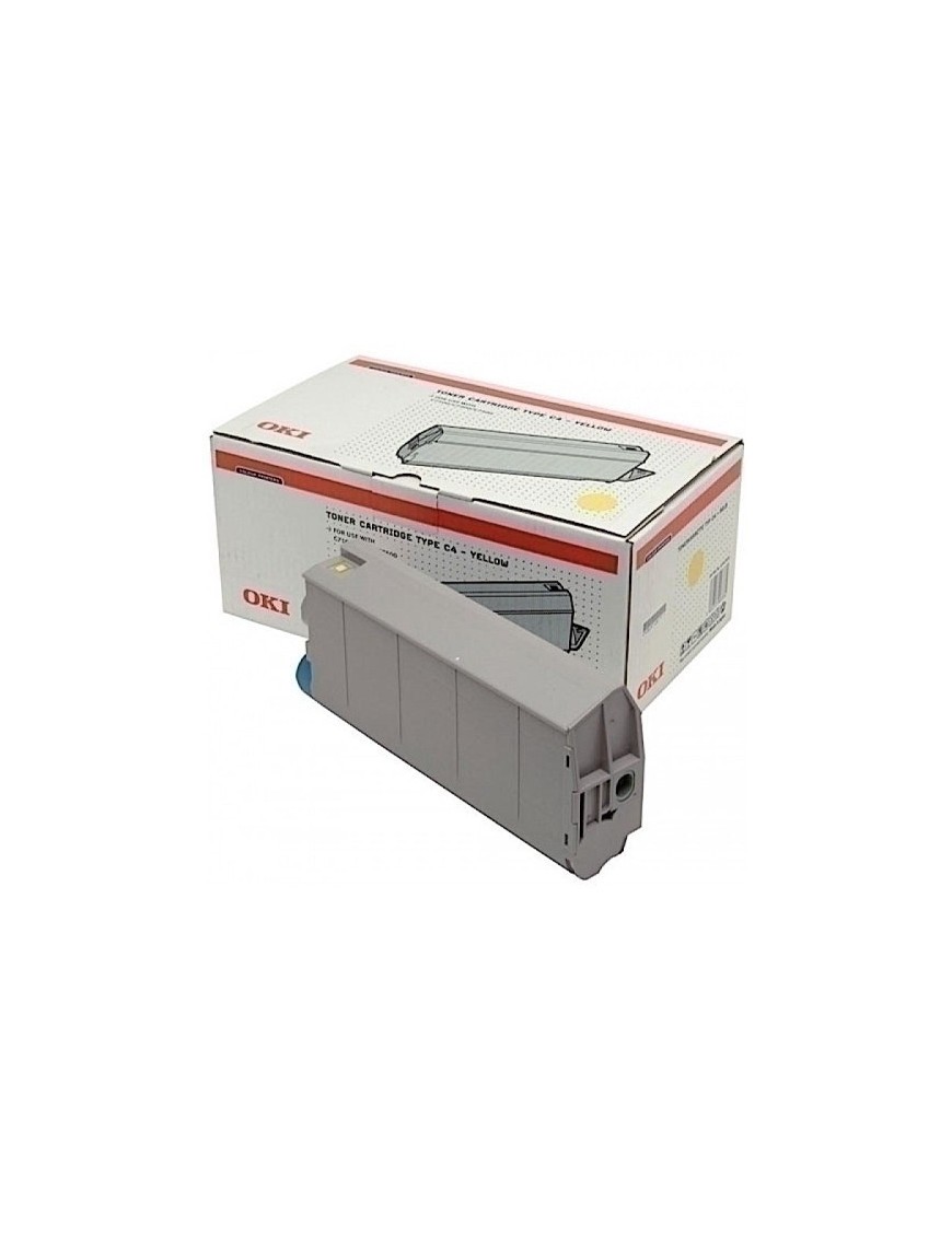 Toner Oki 41963005 Amarillo Type C4