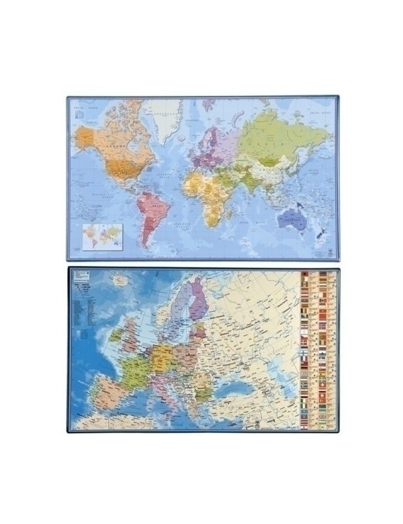 Vade Sobremesa Viquel Escolar Mapa Mundo