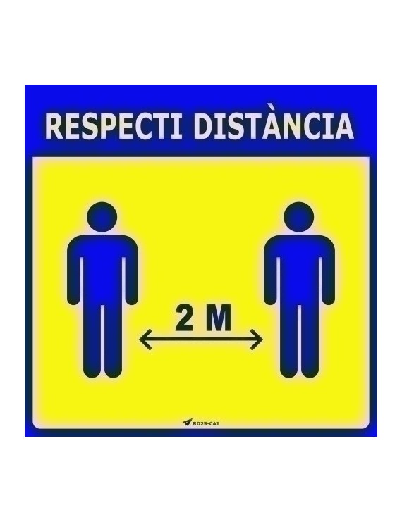 Vinilo Pared 25X25 Respecti Distancia