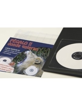 Funda Cd/Dvd Iberp. 130X130 Adhes. P/100