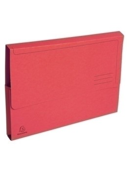 Subcarpeta Exacompta Forever (Bolsa Fuelle 32Mm) 290G A4 Rojo Paquete De 10