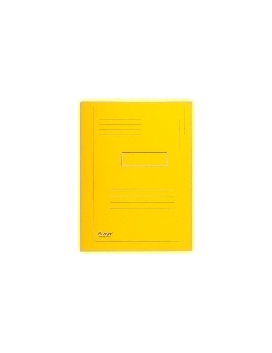 Subcarpeta Exacompta Forever 2 Solapa 290G A4 Amarillo Claro Paquete De 50
