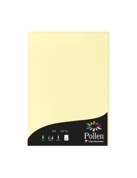 Papel Clairefontaine Pollen A4 50H Canar