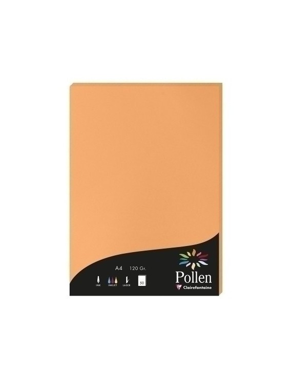 Papel Clairefontaine Pollen A4 50H Cleme