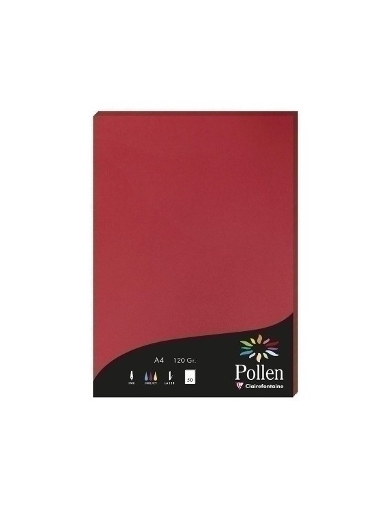 Papel Clairefontaine Pollen A4 50H Grose