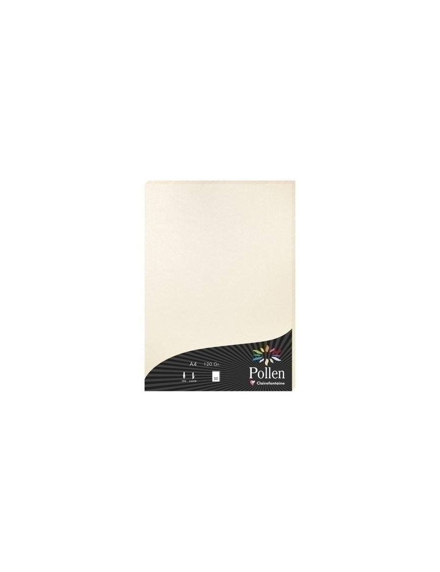 Papel Clairefontaine Pollen A4 50H Marfi