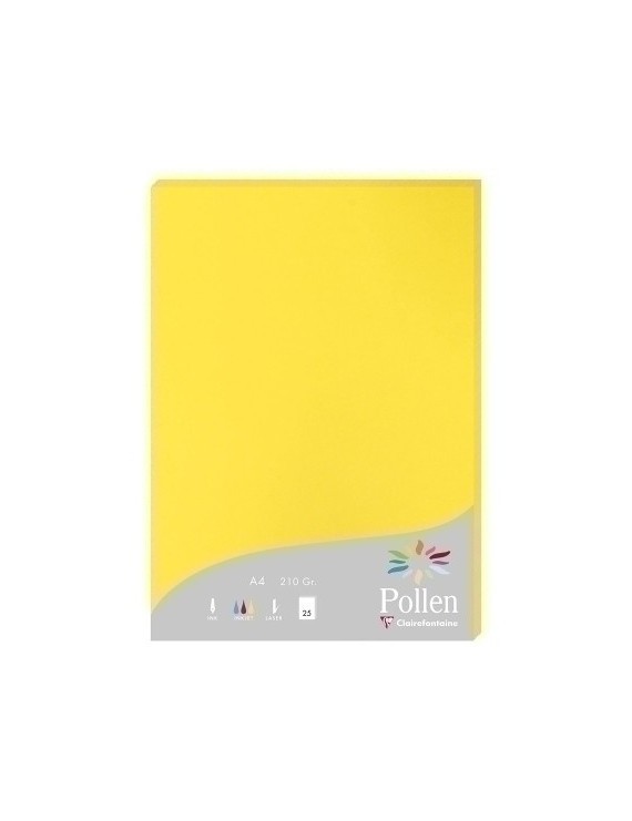 Papel Clairefontaine Pollen A4 25H Amari