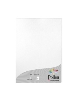 Papel Clairefontaine Pollen A4 25H Blanc