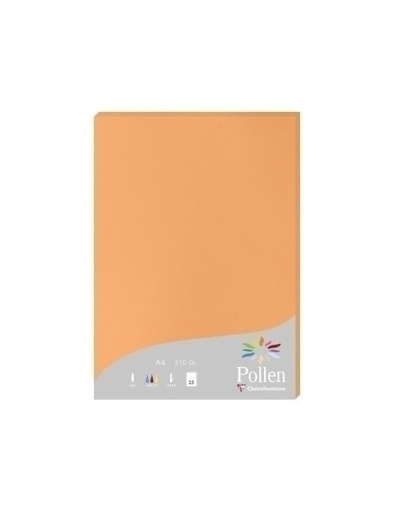 Papel Clairefontaine Pollen A4 25H Cleme