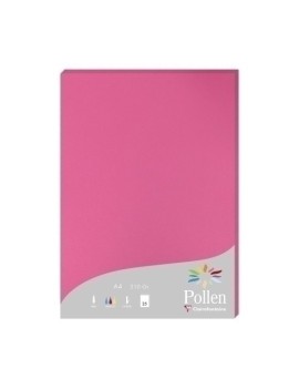 Papel Clairefontaine Pollen A4 25H Fucsi