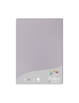 Papel Clairefontaine Pollen A4 25H Gris