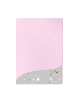 Papel Clairefontaine Pollen A4 25H Rosa