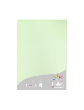 Papel Clairefontaine Pollen A4 25H Verde