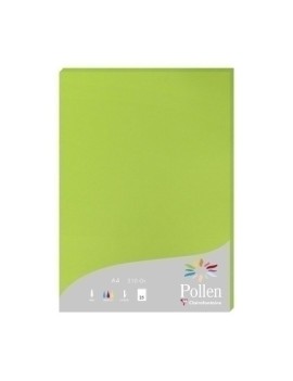 Papel Clairefontaine Pollen A4 25H Verde