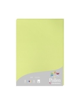 Papel Clairefontaine Pollen A4 25H Verde