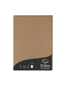 Papel Clairefontaine Pollen A4 50H Kraft