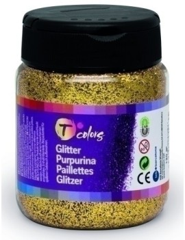 Purpurina Tcolors Bote 130Ml Or