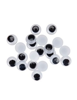 Ojos Moviles Smart Oval. 10 Mm. Pack 40