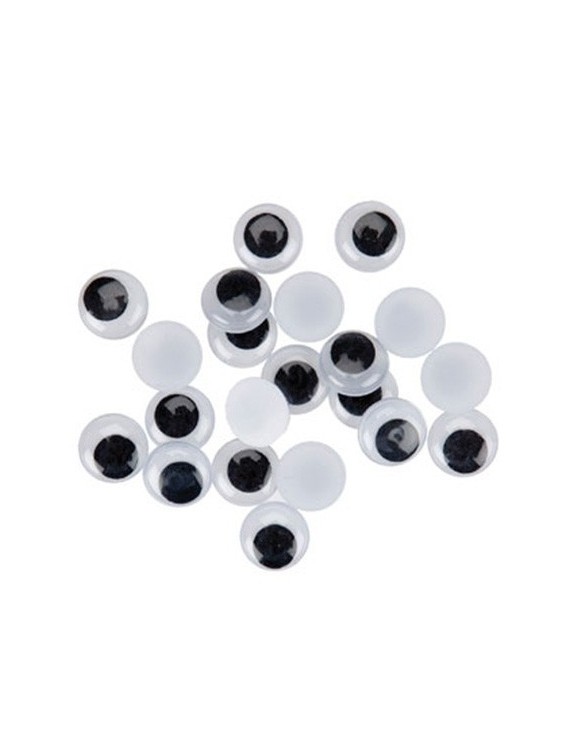 Ojos Moviles Smart Oval. 10 Mm. Pack 40