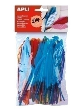 Plumas Apli 7-16 Cm. Surtido B/100