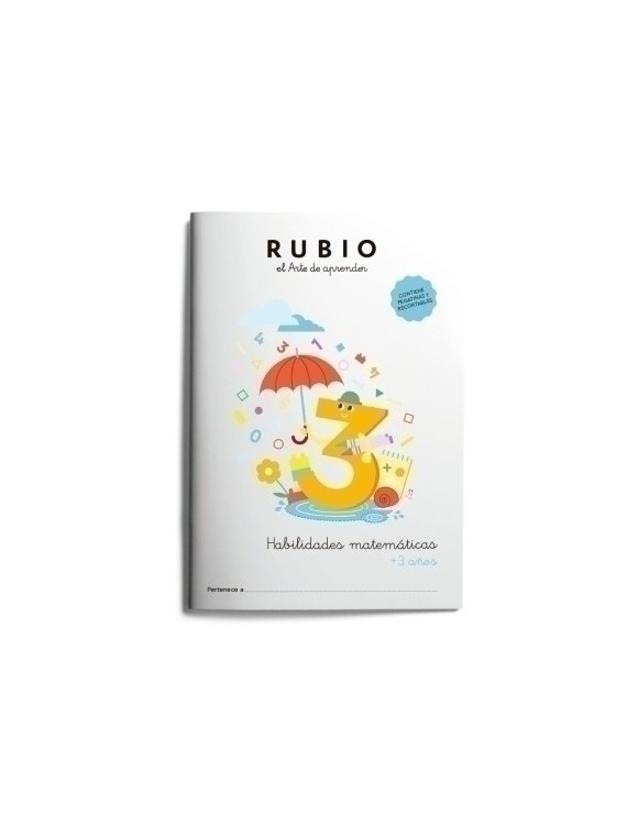 Cuaderno Rubio Habilidades Matematicas 3