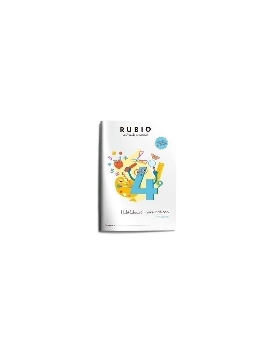 Cuaderno Rubio Habilidades Matematicas 4