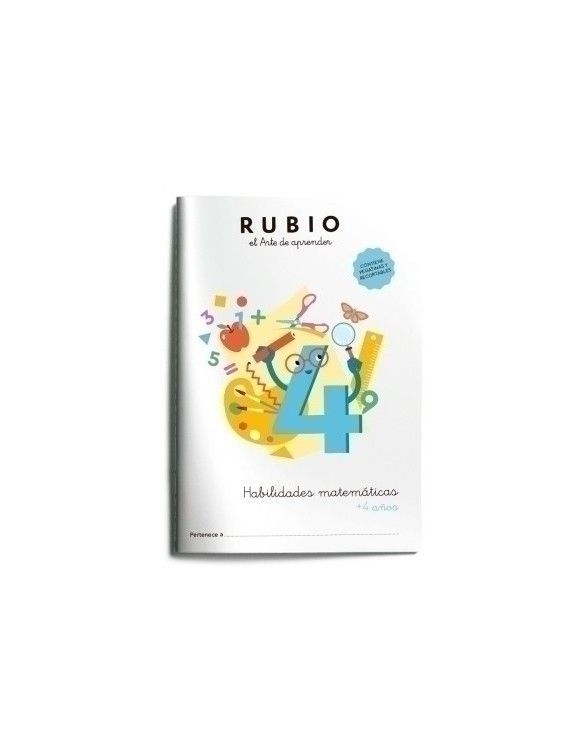 Cuaderno Rubio Habilidades Matematicas 4