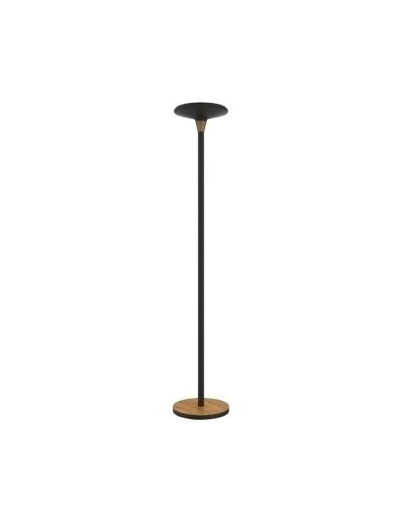 Lampara Pie Unilux Led 44W Baly Bamboo