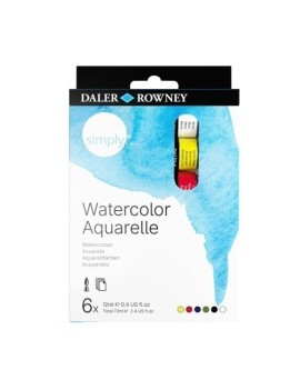 Acuarelas Daler Rowney Simply Est.6