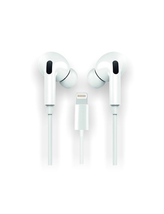 Auriculares Techone Boton Lightning Blan