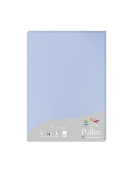 Papel Clairefontaine Pollen A4 25H Azul