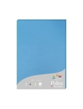 Papel Clairefontaine Pollen A4 25H Azul