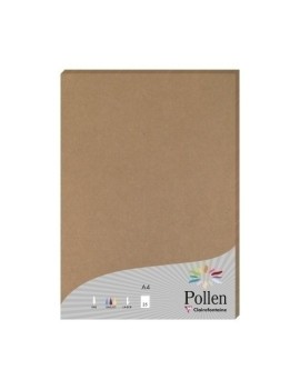 Papel Clairefontaine Pollen A4 25H Kraft