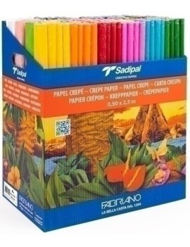 Papel Crepe Sadipal 32G 0,5X2,5 Exp.120