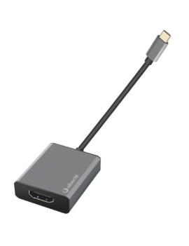 Adaptador Silver Ht Usb-C A Hdmi Negro