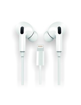 Auriculares Techone Boton Lightning Blan