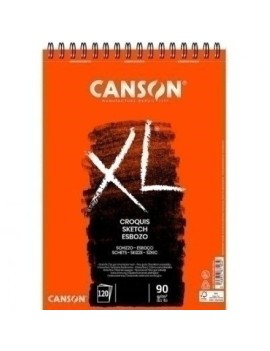 Bloc De Dibujo Canson Xl Croquis Fino (Espiral) 90G A4 120H Micro