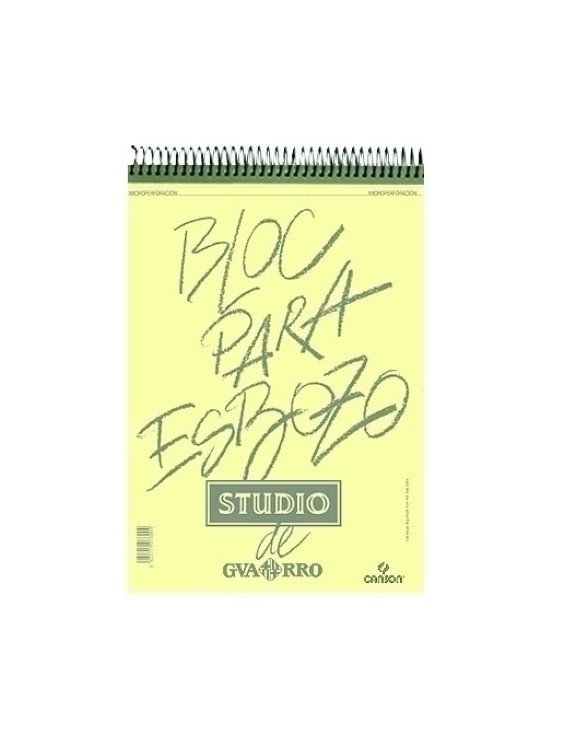 Block Dib.G-C Esbozo Stud. (Esp) A4 100H