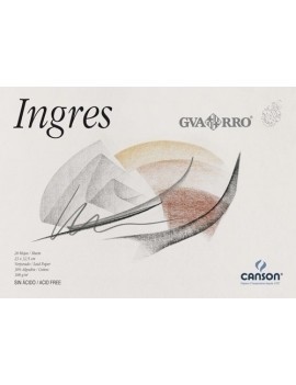 Bloc De Dibujo Guarro-Canson Ingres (Encolado) 108G A3+ 20H