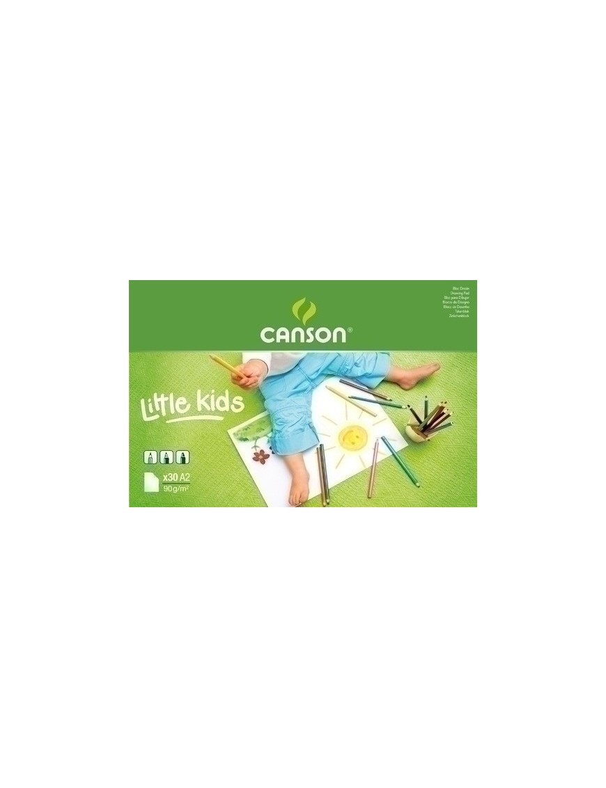 Bloc De Dibujo Guarro-Canson Kids A2 30H 90G