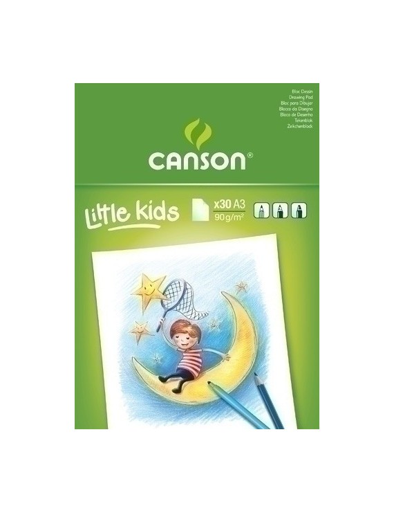 Bloc De Dibujo Guarro-Canson Kids A3 30H 90G