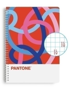 Block Escol.Pantone A4 Moods 80H 4X4 Br